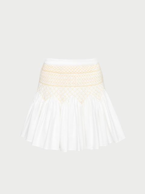LOEFFLER RANDALL Florrie Mini Skirt