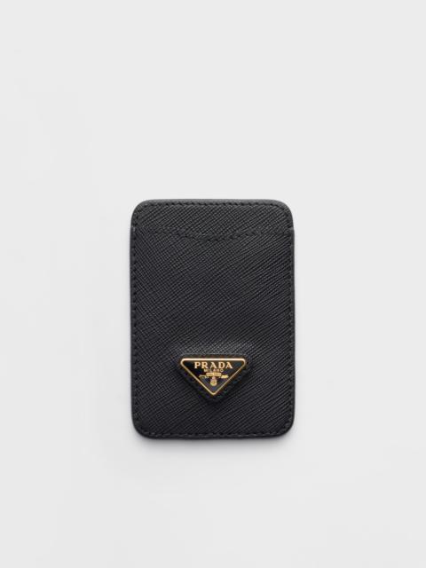 Prada Saffiano leather card holder