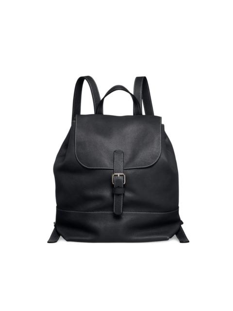 GIORGIO ARMANI buckled backpack