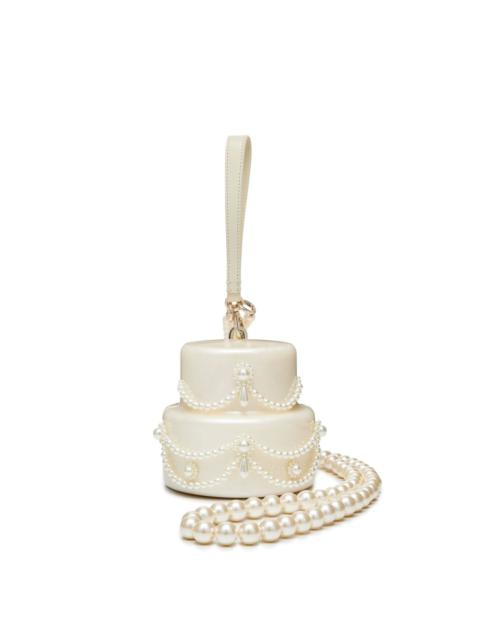 Simone Rocha pearl-embellished cake mini bag
