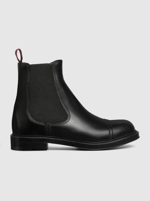GUCCI Men's boot with Web detail