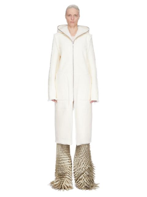 Rick Owens Off-White Concordians Klaus Reversible Shearling Coat