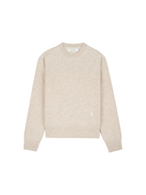 logo-embroidered sweater