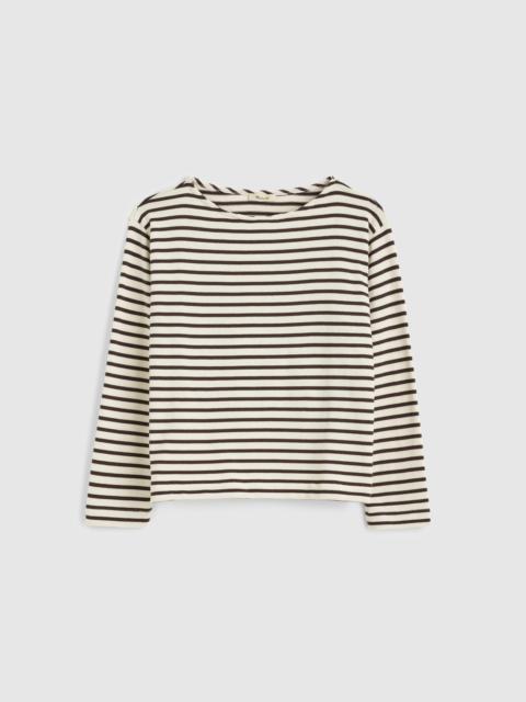 Madewell Striped Boatneck Long-Sleeve Tee
