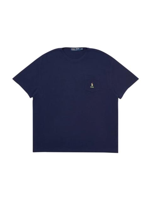 PALACE Palace Ralph Lauren Waffle Pocket Tee French Navy