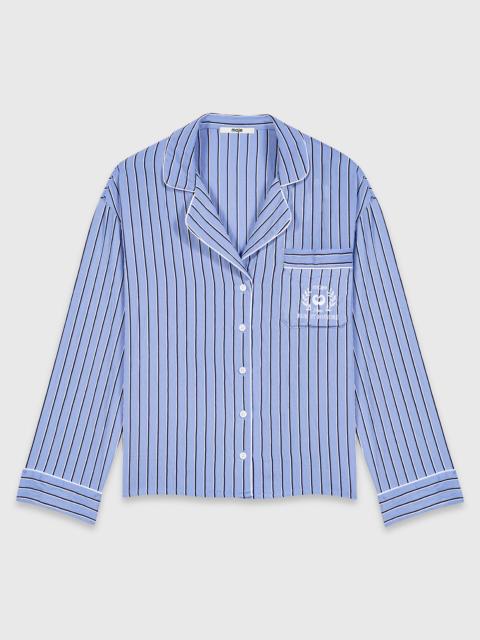 maje Striped shirt