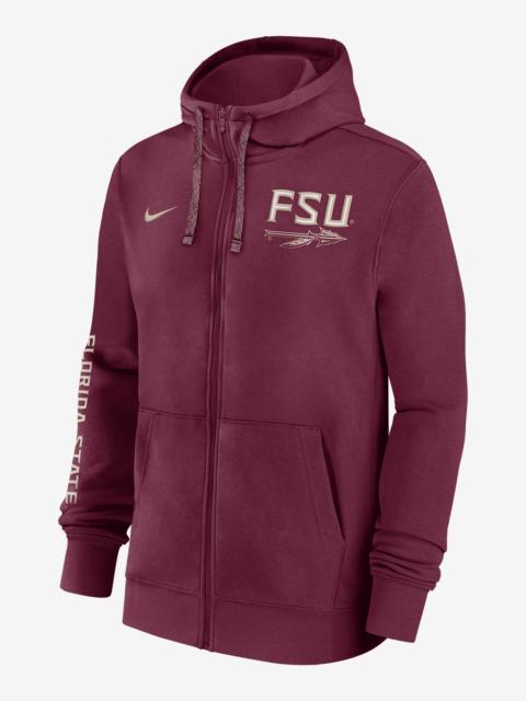 Nike Florida State Seminoles Sideline Team Issue Men's Nike College Full-Zip Hoodie