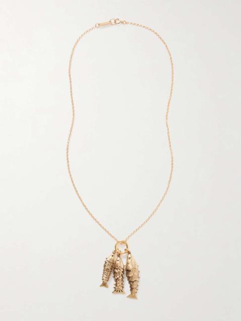 Isabel Marant River gold-tone necklace