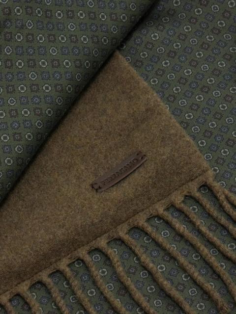 FERRAGAMO Ferragamo Double Face Scarf