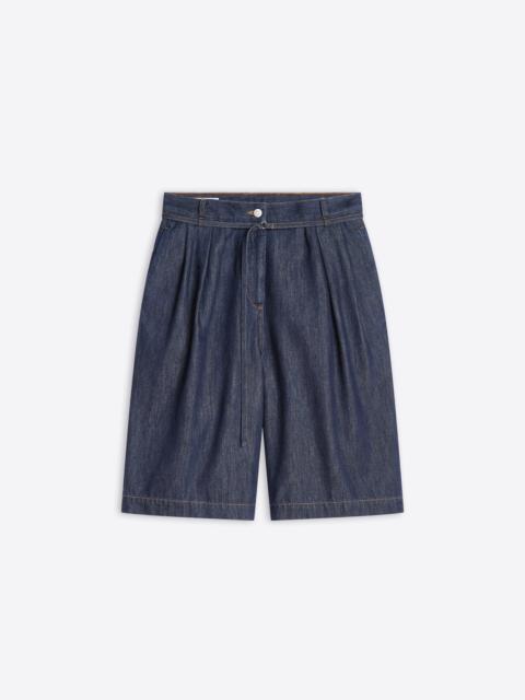 Dries Van Noten BELTED DENIM SHORTS