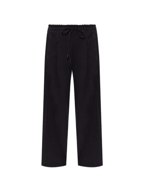 adidas wide-leg 3-Stripes track pants