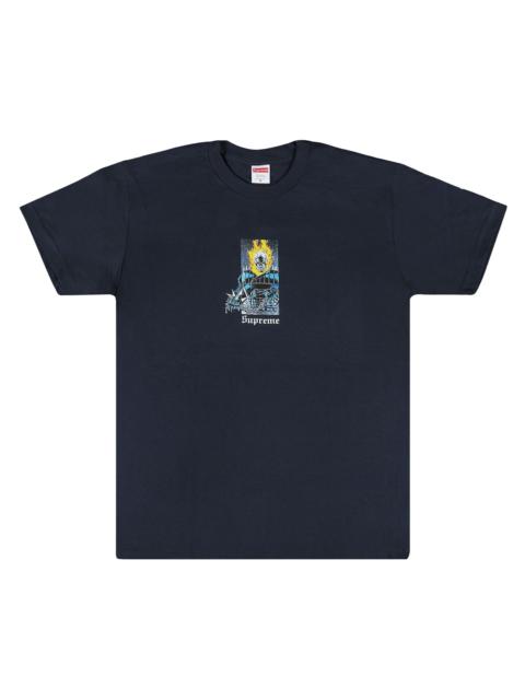 Supreme Supreme Ghost Rider T-Shirt 'Navy'