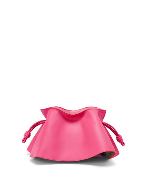 Loewe Mini Flamenco petal clutch in nappa calfskin