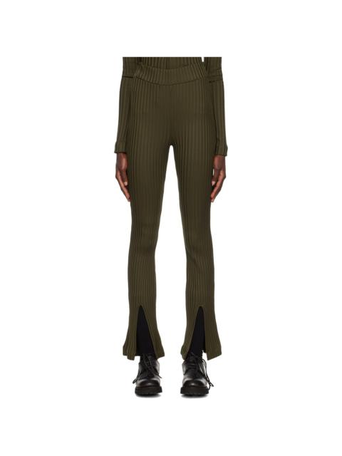 Elleme Khaki Vented Trousers