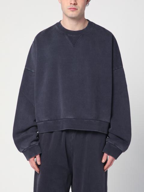 entire studios Ink coloured sweatshirt in cotton | REVERSIBLE