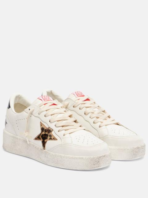 Ball Star leather platform sneakers