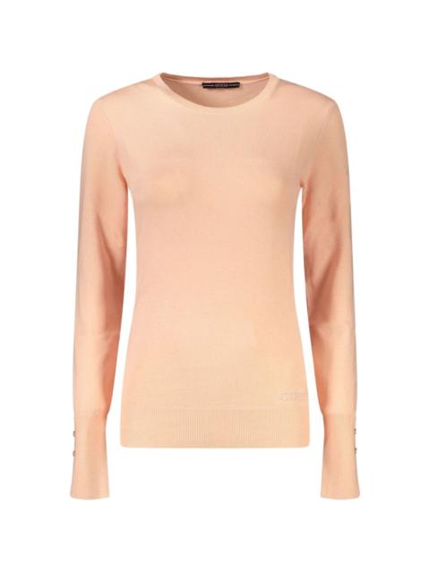 GUESS USA button-cuff sweater