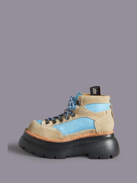 R13 BULKY TRAILBLAZER BOOT - STONE AND BLUE - R13