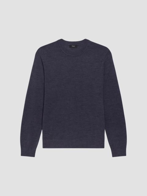 Theory Men's Wool Crewneck Sweater - New Pestle Melange
