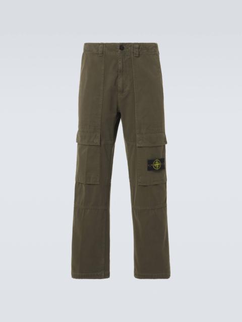 Compass cotton cargo pants