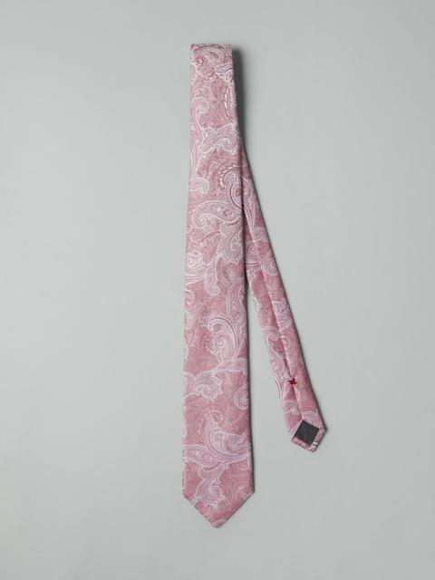 Brunello Cucinelli Paisley silk tie