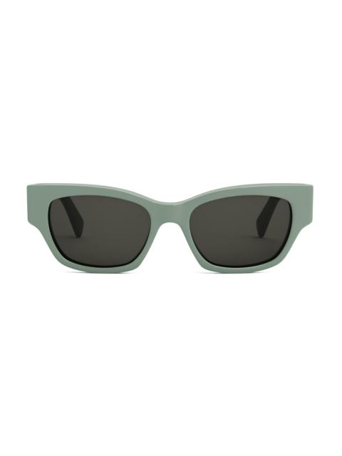 CELINE Men's Monochroms 54MM Cat Eye Sunglasses - Light Green Smoke