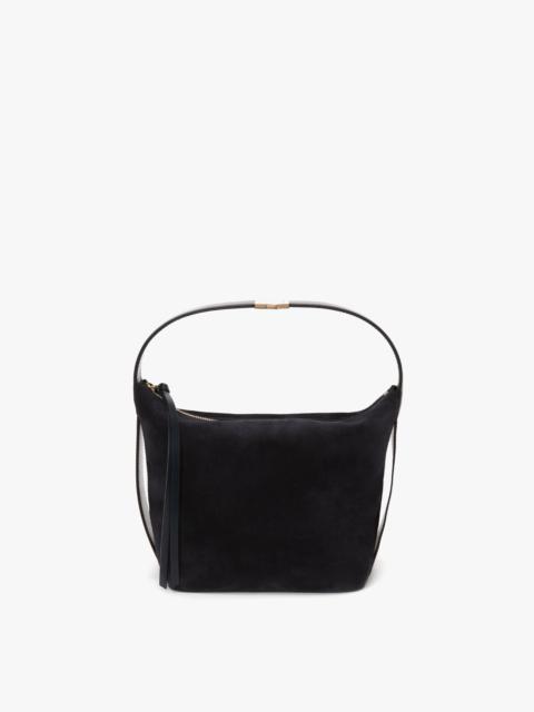 Victoria Beckham Medium Belt Bag in Dark Navy Suede