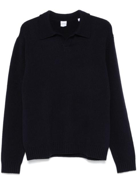 Aspesi fine-knit polo top