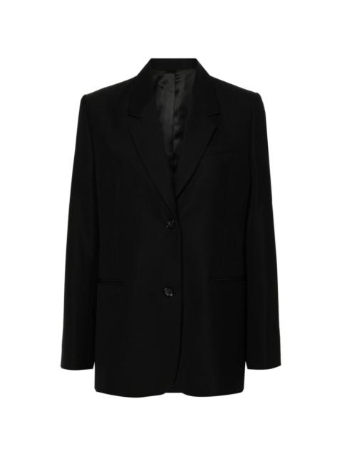 notched-lapels single-breasted blazer