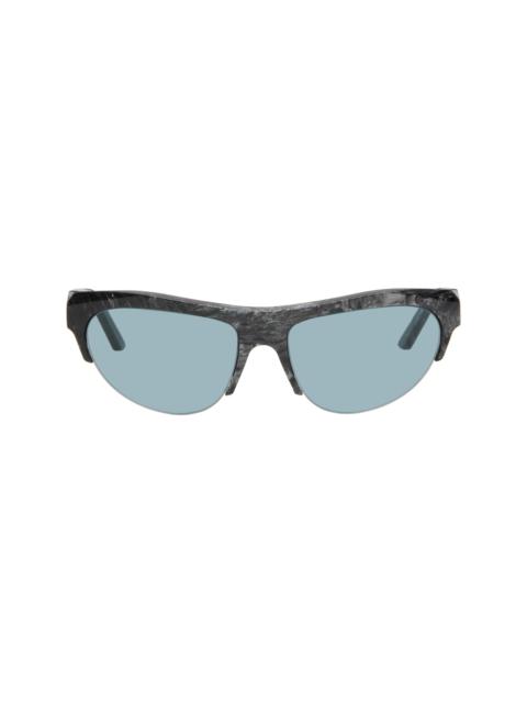 RETROSUPERFUTURE Gray Ora Sunglasses