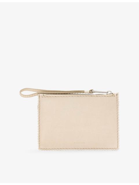 ALLSAINTS Siloh Leather Mini Pouch