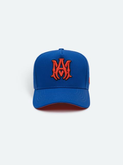 AMIRI XO FULL CANVAS HAT- BLUE/ORANGE