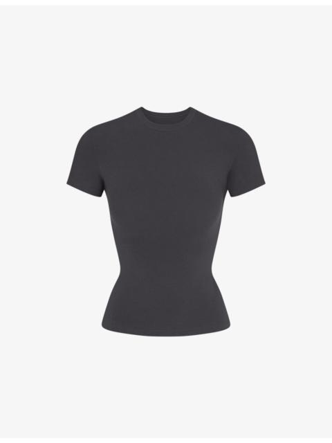 SKIMS Slim-Fit Cotton-Jersey T-Shirt