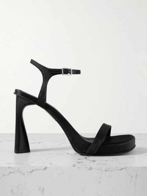 Stella McCartney Satin Platform Sandals