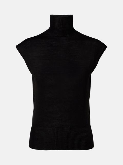 Rick Owens Virgin wool turtleneck top