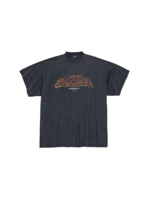 BALENCIAGA Offshore cotton T-shirt | REVERSIBLE