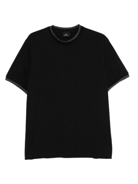 Paul Smith multi-stripe trim T-shirt