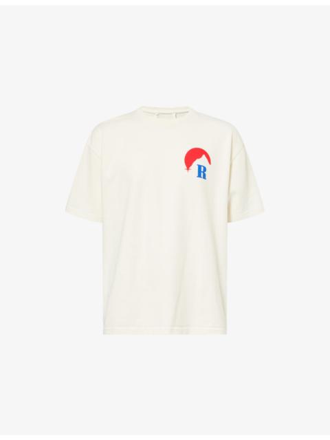 Rhude Moonlight Regatta Graphic Cotton-Jersey T-Shirt