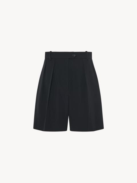The Row Efron Short in Wool