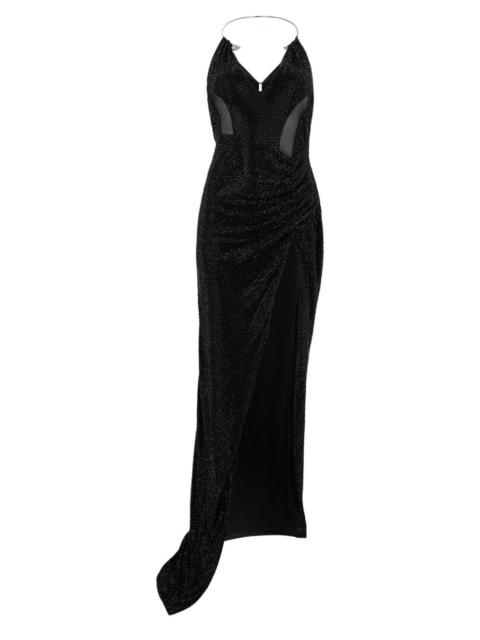 PHILIPP PLEIN slit open-back maxi dress