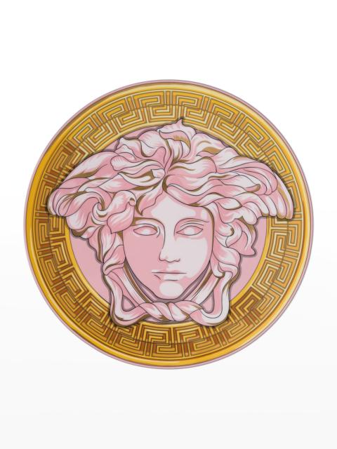 VERSACE Medusa Amplified Pink Coin Service Plate