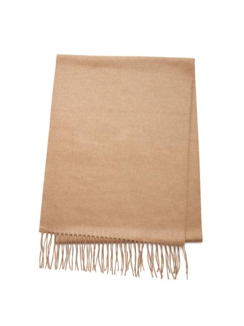 GABRIELA HEARST Blaine Fringe Scarf in Camel Silk Cashmere
