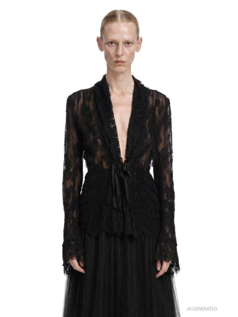 Marc Le Bihan Lace Blazer
