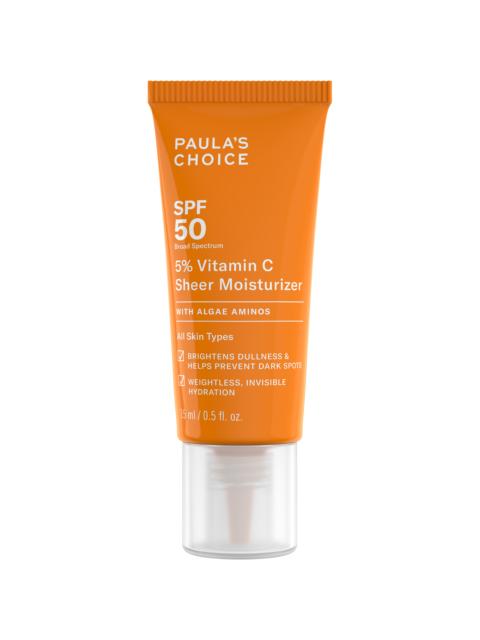 Paula's Choice 5% Vitamin C Sheer Moisturizer SPF 50