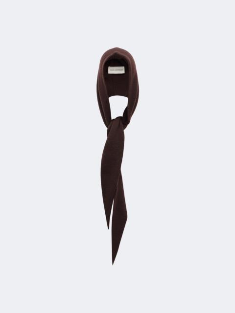 NOUR HAMMOUR Niale cashmere hood