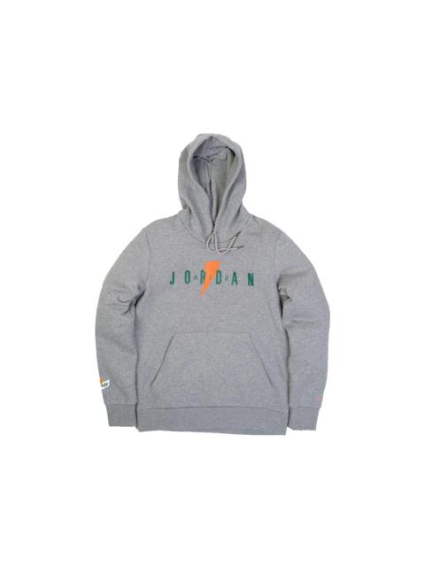 Jordan Jordan Sportswear Like Mike Fleece 3 Pullover Hoodie Grey