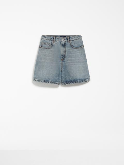 Sportmax OVALE Denim Bermuda shorts