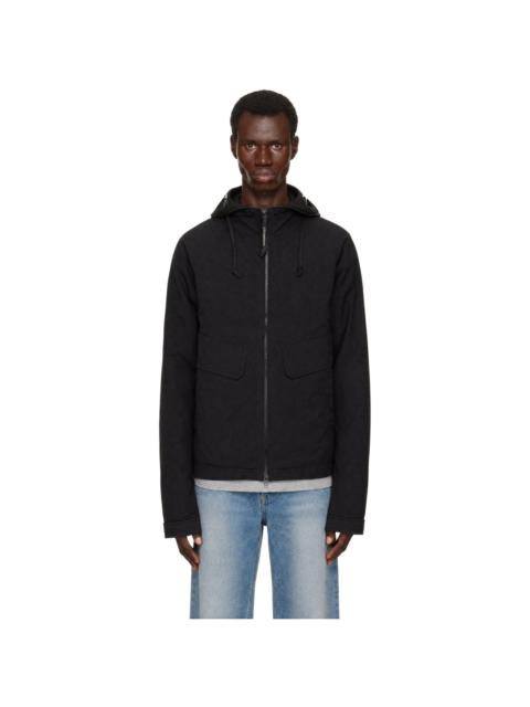 C.P. Company Black Twill Mixed Explorer Jacket