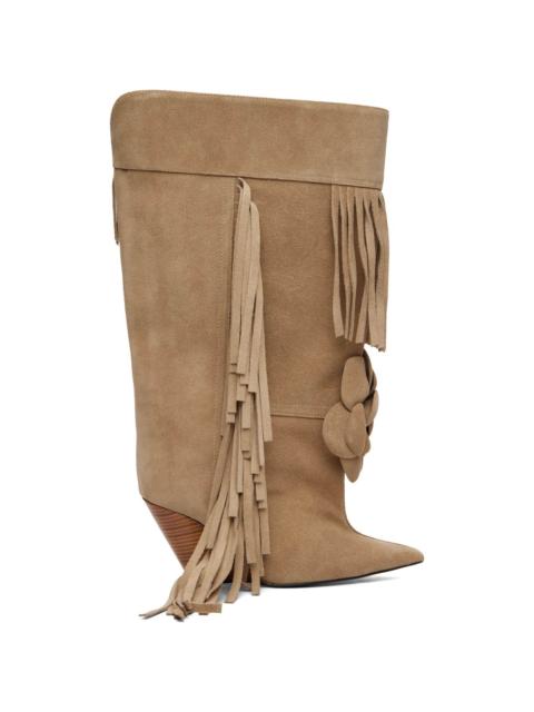 ABRA Beige Rose Tall Boots