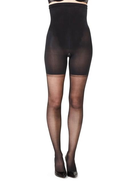 SPANX Women's High-Waist Sheer Tights - Black